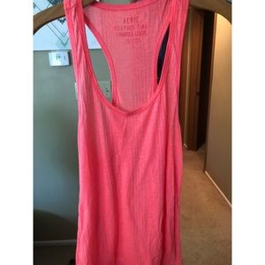 Aerie Neon Pink Tank Top